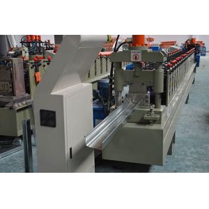 Rainwater System Automatic Roll Forming Machine , Seamless Gutter Roll Forming