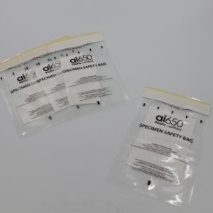 Buy cheap Clear Disposable Three Layer Transport Specimen Bag Customized Printing from wholesalers