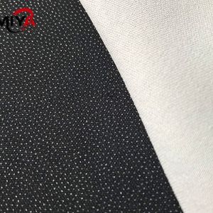 Buy cheap Water Jet Plain Weaving Fusing Interlining Fabric PA Double Dot from wholesalers