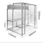China Modular Electronics Assembly Clean Room Booth Controlled Environment For Dust And Static Contamination Prevention for sale