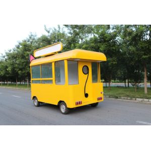 Large Capacity Special Food Trucks for Large Crowds Powered By Electricity Or