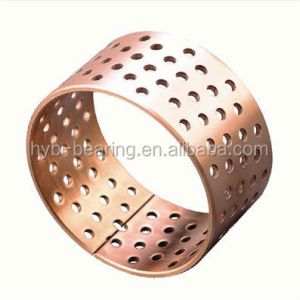 Buy cheap High Load Wrapped Bronze Bearings With Flange Holes Through from wholesalers