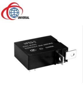 Buy cheap 2 Pole Hongfa Electric Magnetic Relay Hfe9 Electromagnetic Action Principle from wholesalers