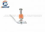 Buy cheap Round Head Steel Concrete Nails Alloy Steel Shoot Nails With Orange Washer from wholesalers