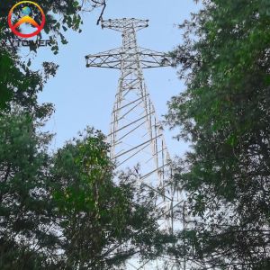 Buy cheap Galvanized Q235/Q355 Angle Steel Single Circuit Lattice Electrical Transmission product