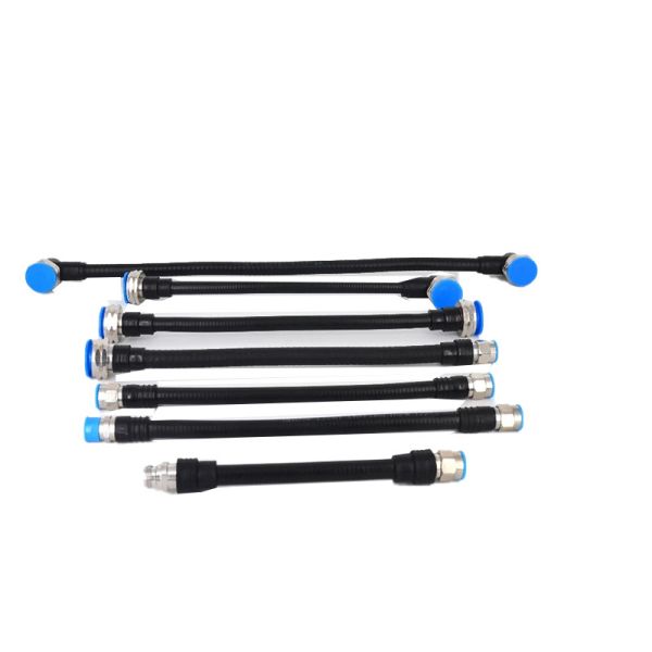 Quality 1 m RF jumper cable n male to n male right angle connector with 1/2 flexible cable for sale