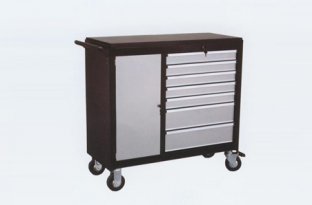 Buy cheap Sand Grain Coating 7 Drawer Roller Cabinet with Ball Bearing Slides (THD-42071D) from wholesalers