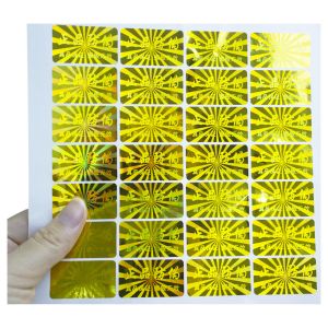 Buy cheap Custom Watermark Hologram Tamper Proof Seal Stickers from wholesalers