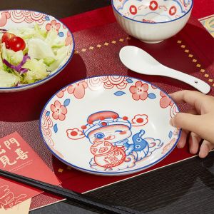 Buy cheap Ceramic Mug Set Ceramic Dinnerware Sets With Dessert Plate Size 18cm*H3.5cm from wholesalers