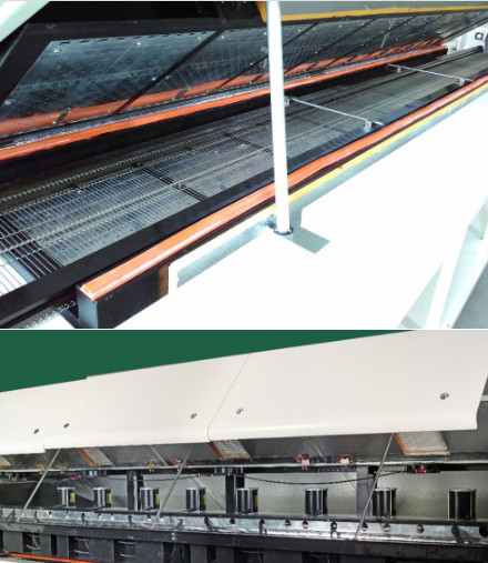 Hot air Heater reflow oven manufacturer Number of heating zones Up 8/ bottom 8