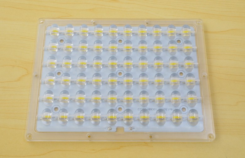 China 60W LED Retrofit Kits with Led Street Light Lens , PCB Module Solder 60x1w Led on sale