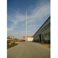 Buy cheap Rapid Deployment Tower Monopole Red And White Hot Dip Galvanized product