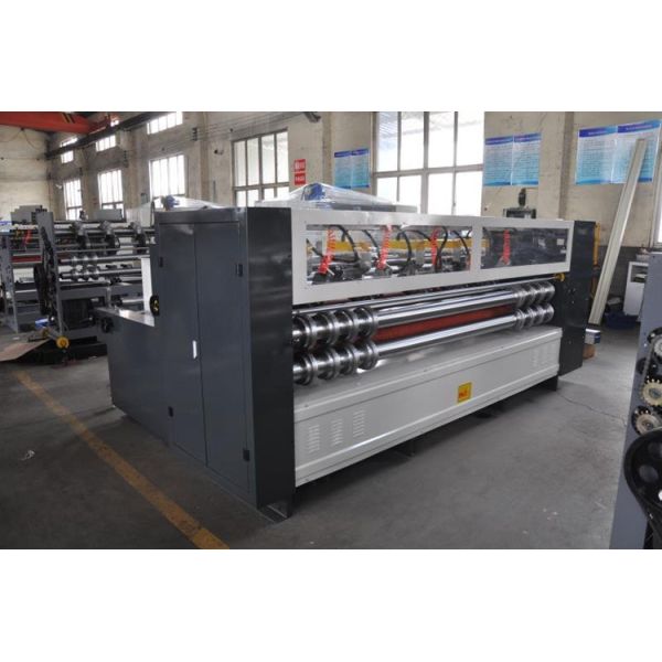 Quality 2200MM Electric Adjustable Thin Blade Slitter Scorer Machine 120pcs / Min Speed for sale