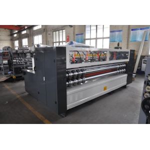 Buy cheap 2200MM Electric Adjustable Thin Blade Slitter Scorer Machine 120pcs / Min Speed from wholesalers