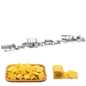 Buy cheap 30kw Puffed Snack Food Processing Line Machine 150kg/H from wholesalers