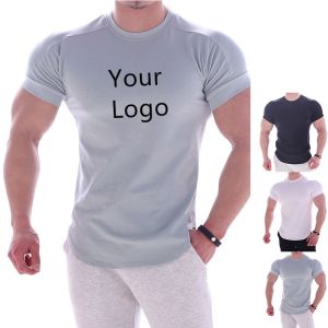 Men Tshirt Custom Printed Sublimation Gym Sport Oversized Tee Blank T Shirt