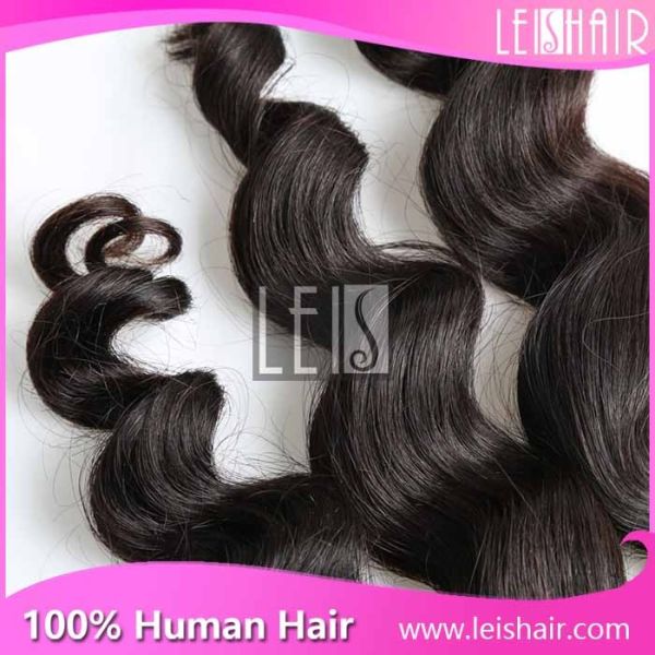 Quality Excellent quality loose wave Cheap Peruvian Hair Wefts for sale