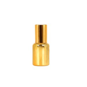 Buy cheap Empty Electroplating Gold Glass Beautiful Perfume Bottles With Sprayer Pump from wholesalers