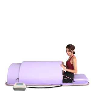 Buy cheap Commercial Hot Comfortable Germanium Salon Sauna Dome with Two Domes and One Mat for Weight Loss from wholesalers