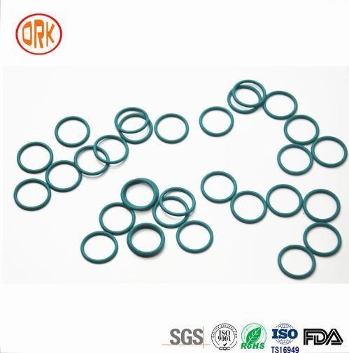 Mechanical Equipment NBR Green Rubber Flat Seal Ring Heat Resistant Corrosion