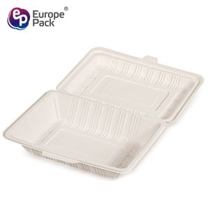 Buy cheap 600ml biodegradable take away lunch box plastic fast food packaging containers from wholesalers
