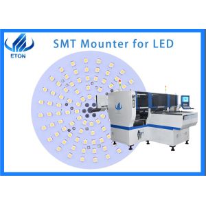 China X Y axis SMT Mounting Machine 90K CPH Speed For LED Bulb on sale
