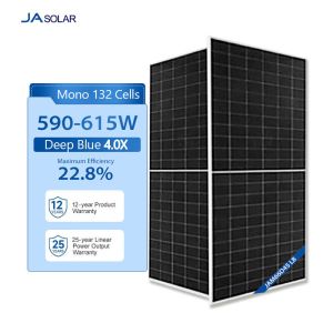 Buy cheap Panel Dimensions 2382mmx1134mmx30mm 590w-615w N-type Bifacial Dual Glass Solar Panels from wholesalers