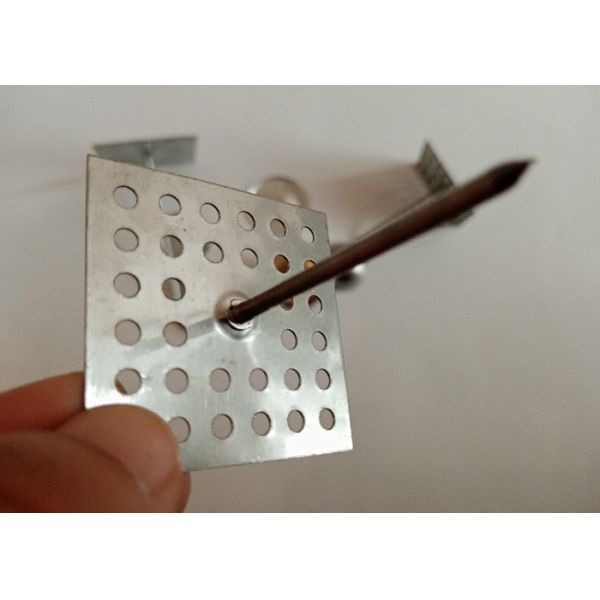 Buy cheap 40x40mm Perforated Base Insulation Pins For Hvac System from wholesalers