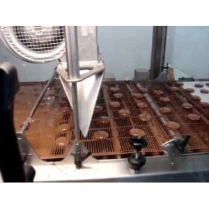 Buy cheap Chocolate Enrober Wire Mesh Conveyor Belt Stainless Steel Metal Smooth Surface from wholesalers