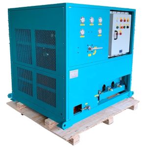 Buy cheap Explosion Proof Refrigerant Freon Recovery Ac Gas Charging Machine R32 R600a Oil Less  Recovery Recharge Machine from wholesalers