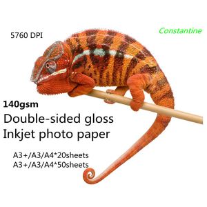 Buy cheap 140gsm Double-sided gloss photo paper instant dry paper from wholesalers