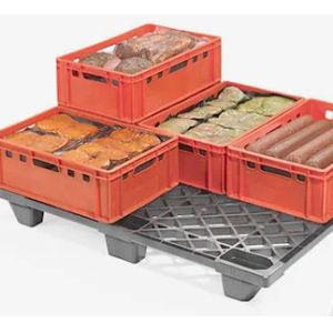 Hygienic EPP Logistic Shipping Plastic Pallets High Tenacity