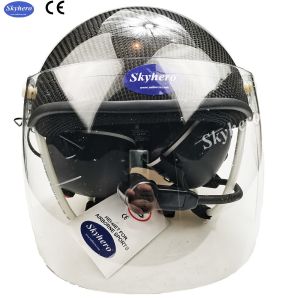 Buy cheap Carbon fiber Paramotor helmet PPG helmet with high noise cancel headset EN966 certificated 3M Paramotoring from wholesalers