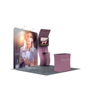 Buy cheap Advertising Trade Show Booth Displays Dye Sublimation Printing Various Shapes from wholesalers