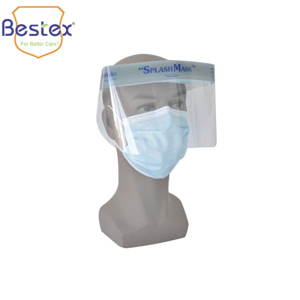 Buy cheap Disposable PET 32cm 22cm Anti Virus Clear Face Shield from wholesalers