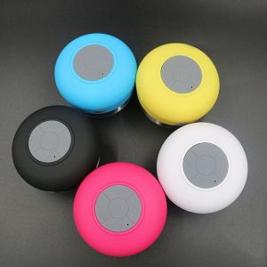 Buy cheap 2018 Hottest BTS06 wireless mini suction shower waterproof bluetooth speaker from wholesalers
