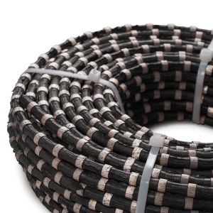 Steel Rubber Diamond Wire Saw for Cutting of Reinforced Concrete Granite Marble