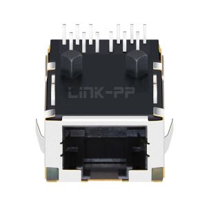 LPJM9061AHNL 10G Base-T Low Porfile RJ45 Connector With Integrated Magnetics Tab