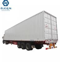 Buy cheap Drop Transport Flatbed Container Heavy Cargo Semi Trailer Fence Stake Van product