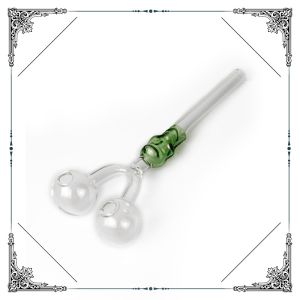 Buy cheap Skull Double - Head Oil Burning Pipe , Borosilicate Pyrex Glass Tubes from wholesalers