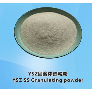 Buy cheap CAO AND YTTRIA STABLIZED ZIRCONIA GRANULATED POWDER STRONG CHEMICAL STABILITY 4.8 G/CM3 DENSITY from wholesalers