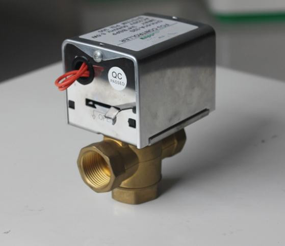 Buy cheap 2 / 3 Port Motorized Zone Valve Replacement Electric Motor Power CE Listed from wholesalers