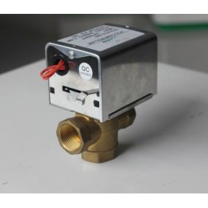 Buy cheap 2 / 3 Port Motorized Zone Valve Replacement Electric Motor Power CE Listed from wholesalers