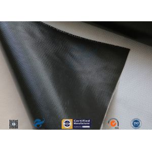 Buy cheap Black Silicone Coated Fiberglass Fabric For Thermal Insulation Blanket from wholesalers