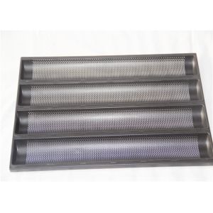 Buy cheap MAXXI Aluminium Steel 1.2mm Perforated Baguette Pan from wholesalers