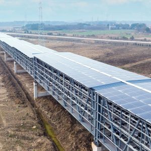 Steel Distributed PV Bracket Plated With Aluminum Magnesium Zinc Material