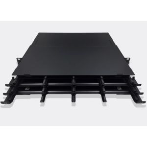 Buy cheap FTTH FTTX 12/24 Fiber Mtp/Mpo Cassettes 8 Port Patch Panel for SM/OM3/OM4 Fiber Networks from wholesalers