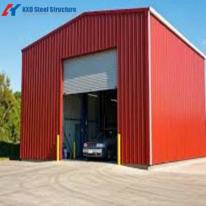 China Metal Structure Prefab Building Steel Structure High Rise Building with 3D Model Design on sale