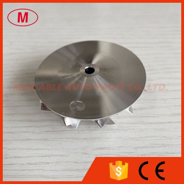 TD04L6-15TK31 42.00/56.02mm 6+6 blades forward turbo milling/billet compressor wheel for 49377-07320/49377-07325