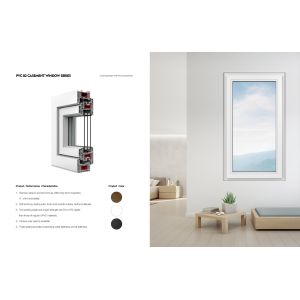 Buy cheap Front PVC Plastic Aluminium Doors And Windows Windproof Customized from wholesalers